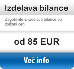 računovodsto izdelava bilance
